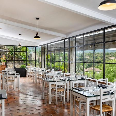 Hotel Restaurant Les Remparts Venasque Exterior foto